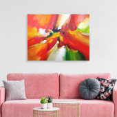 Toile Tableau Abstrait de Serdar Hizli (Insitu(Salon))