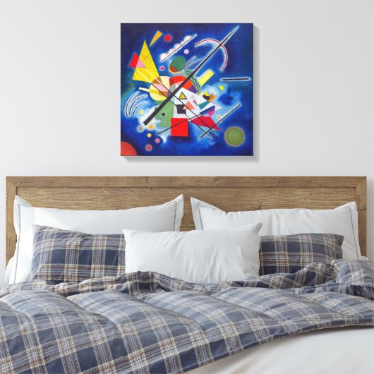 Toile Tableau bleu | Wassily Kandinsky | (Insitu(Chambre))