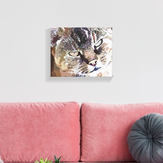 TOILE TABLEAU CAT (Insitu(Salon))