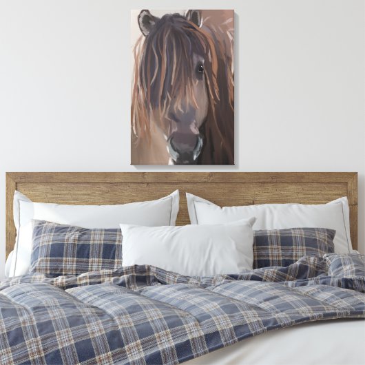 Toile Tableau Cheval Moderne (Insitu(Chambre))