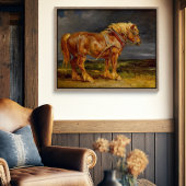 Toile Tableau "Chevaux" de James Ward