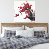 Toile Tableau chinois en fleurs de cerisier (2 toile) (Insitu(Chambre))