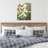 Toile tableau classique de la faune des oiseaux colibris (Insitu(Chambre))