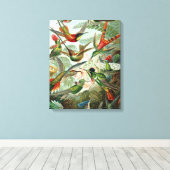 Toile tableau classique de la faune des oiseaux colibris (Insitu (Plancher de Bois))
