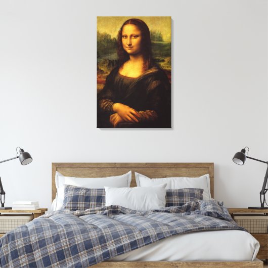 Toile Tableau classique Mona Lisa (Insitu(Chambre))
