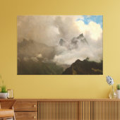 Toile Tableau d'Albert Bierstadt, Mountain Mist, 1868 (Insitu(Salon))