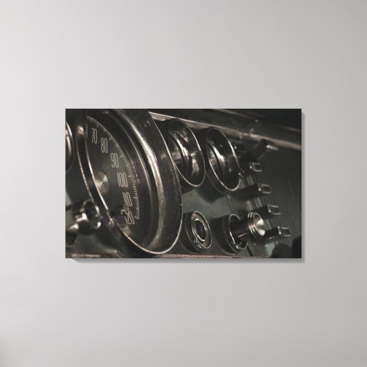 Toile Tableau de bord Chrysler New Yorker 1964 Imprimer (Recto)