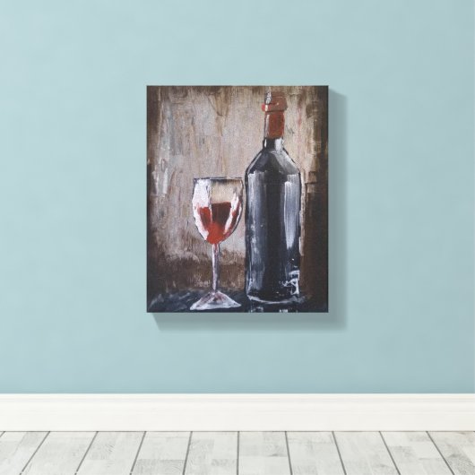 Toile tableau de Chet McDan Art (Insitu (Plancher de Bois))