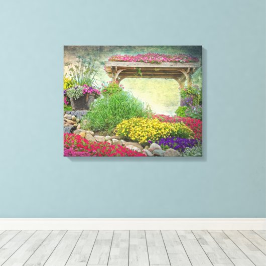 Toile Tableau De Couleurs (Insitu (Plancher de Bois))