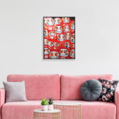 Toile Tableau de Daruma Dolls par Alfred Fox (Insitu(Salon))