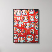 Toile Tableau de Daruma Dolls par Alfred Fox (Recto)