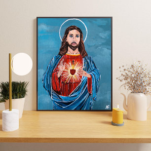 Toile Tableau de Jésus-Christ par Alfred Fox