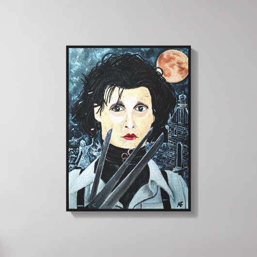 Toile Tableau de l'artiste par Alfred Fox (Recto)