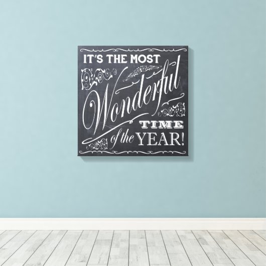 Toile tableau de Noël (Insitu (Plancher de Bois))