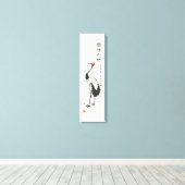 Toile Tableau de Qi Baishi sur la Chine ancienne - Grue (Insitu (Plancher de Bois))
