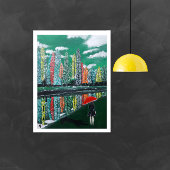 Toile Tableau de réflexion d'automne par Alfred Fox