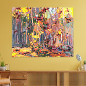 Toile Tableau de Tom Thomson, Réseaux d'érable (Insitu(Salon))