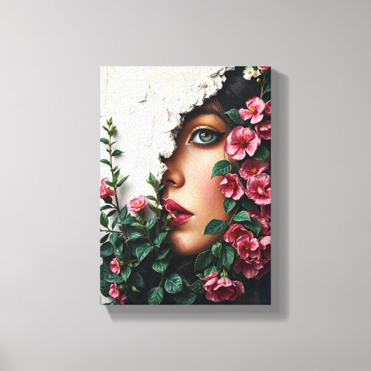 Toile Tableau Déco(Beauté Sous Emprise) (Recto)