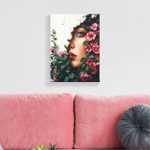 Toile Tableau Déco(Beauté Sous Emprise) (Insitu(Salon))