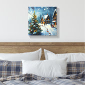 Toile Tableau Décoratif (Esprit De Noël) (Insitu(Chambre))