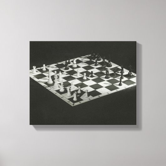 Toile Tableau des échecs (Recto)