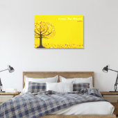 Toile Tableau d'inscription du Bat mitzvah de l'arbre de (Insitu(Chambre))