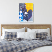 Toile Tableau Donkey Punch par Alfred Fox (Insitu(Chambre))