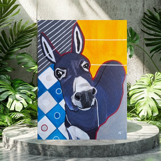 Toile Tableau Donkey Punch par Alfred Fox