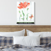 TOILE TABLEAU HISTOIRE FLORALE (Insitu(Chambre))
