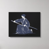 Toile Tableau japonais Samurai (Recto)