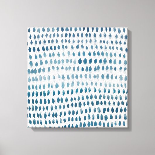 Toile Tableau Motif en verre de mer Abstrait (Recto)