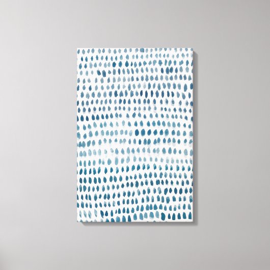 Toile Tableau Motif en verre de mer Abstrait (Recto)