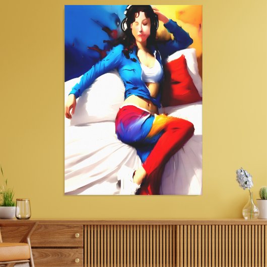 Toile Tableau Portrait (Insitu(Salon))