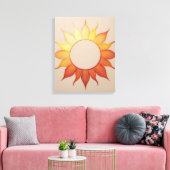 Toile Tableau Sun (Insitu(Salon))