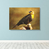 Toile Tableaux à pointes jaunes (Insitu (Plancher de Bois))