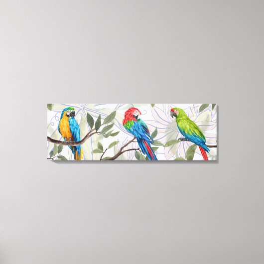 Toile Tableaux à trois perroquets (Recto)