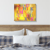 Toile Tableaux Alphabet (Insitu(Chambre))