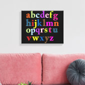 Toile Tableaux Alphabet (Insitu(Salon))