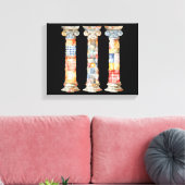 Toile Tableaux "Anciens Longs" (Insitu(Salon))