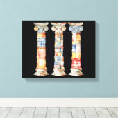Toile Tableaux "Anciens Longs" (Insitu (Plancher de Bois))