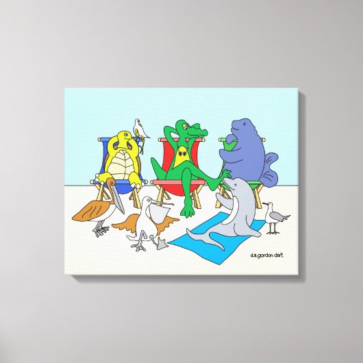 Toile Tableaux autochtones 16x20 (Recto)