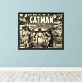 Toile Tableaux CAT-MAN (Insitu (Plancher de Bois))