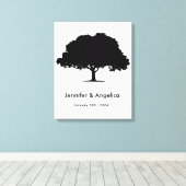 Toile Tableaux d'arbre Russe Mariage (Insitu (Plancher de Bois))