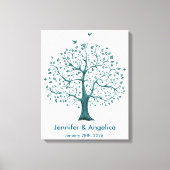 Toile Tableaux d'arbre Russe Mariage (Recto)