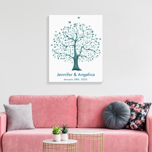 Toile Tableaux d'arbre Russe Mariage (Insitu(Salon))