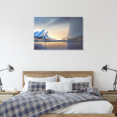 Toile Tableaux d'architecture futuriste (Insitu(Chambre))