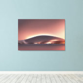 Toile Tableaux d'architecture futuriste (Insitu (Plancher de Bois))