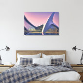 Toile Tableaux d'architecture futuriste (Insitu(Chambre))