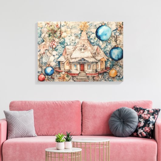 Toile Tableaux d'art moderne coloré imprimé (Insitu(Salon))