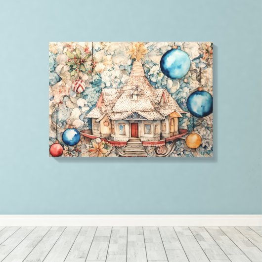 Toile Tableaux d'art moderne coloré imprimé (Insitu (Plancher de Bois))